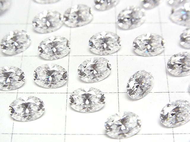 [Video] Moissanite AAA Loose stone Oval Faceted 7x5mm [Clear] 1pc