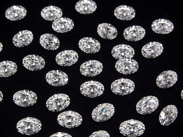 [Video] Moissanite AAA Loose stone Oval Faceted 7x5mm [Clear] 1pc