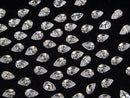 [Video] Moissanite AAA Loose stone Pear shape Faceted 6x4mm [Clear] 2pcs