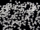[Video] Moissanite AAA Loose stone Triangle Faceted 3x3mm [Clear] 5pcs