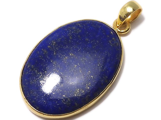 [Video][One of a kind] Lapislazuli AA++ Pendant 18KGP NO.24