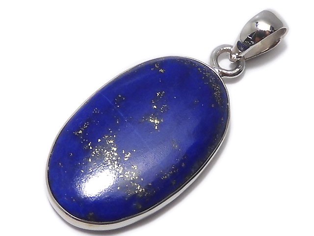 [Video][One of a kind] Lapislazuli AA++ Pendant Silver925 NO.26