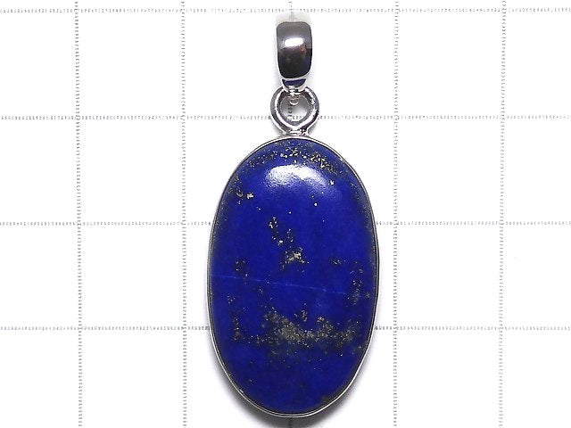 [Video][One of a kind] Lapislazuli AA++ Pendant Silver925 NO.26