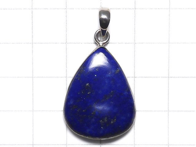 [Video][One of a kind] Lapislazuli AA++ Pendant Silver925 NO.27