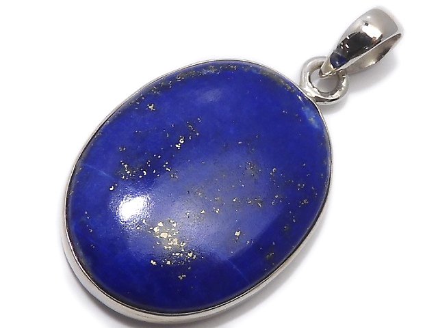 [Video][One of a kind] Lapislazuli AA++ Pendant Silver925 NO.28