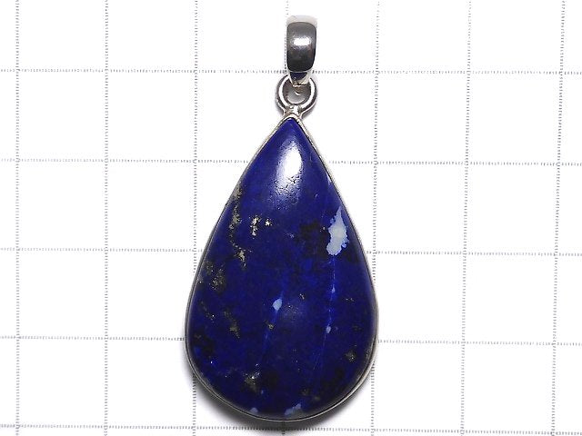 [Video][One of a kind] Lapislazuli AA++ Pendant Silver925 NO.29