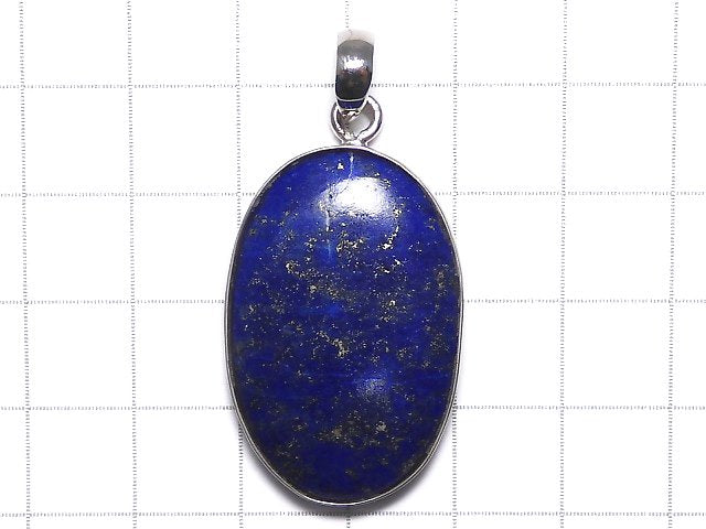 [Video][One of a kind] Lapislazuli AA++ Pendant Silver925 NO.30