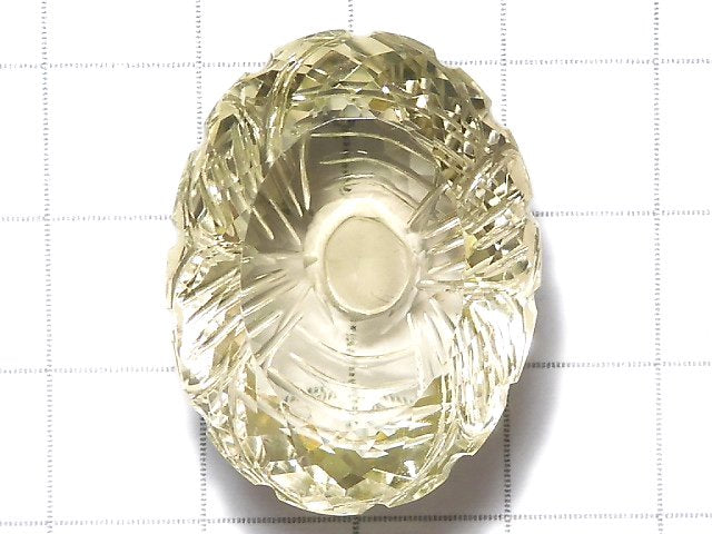 [Video][One of a kind] High Quality Lemon Quartz AAA Loose stone Carved Faceted 1pc NO.47