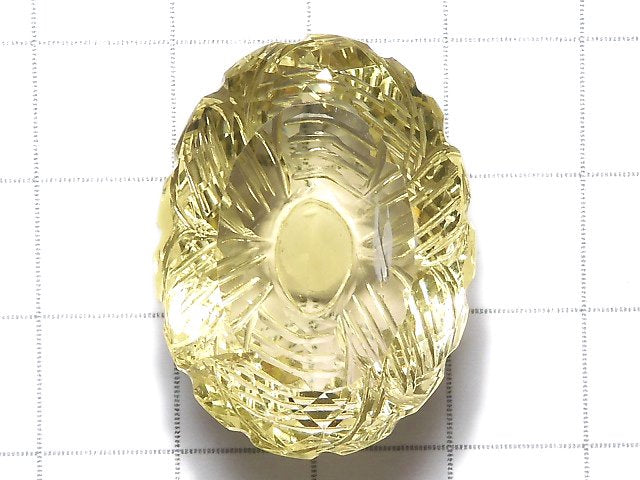 [Video][One of a kind] High Quality Lemon Quartz AAA Loose stone Carved Faceted 1pc NO.51