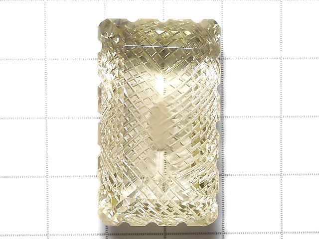 [Video][One of a kind] High Quality Lemon Quartz AAA Loose stone Carved Faceted 1pc NO.52