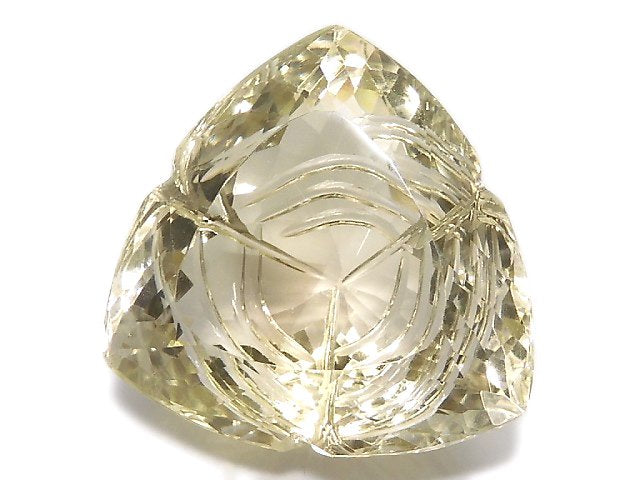 [Video][One of a kind] High Quality Lemon Quartz AAA Loose stone Carved Faceted 1pc NO.54