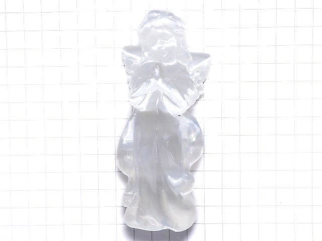 [Video][One of a kind] Selenite Angel NO.20