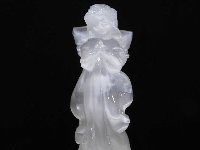 [Video][One of a kind] Selenite Angel NO.21