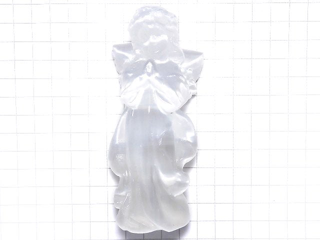 [Video][One of a kind] Selenite Angel NO.21