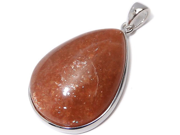 [Video][One of a kind] Sunstone AAA Pendant Silver925 NO.29