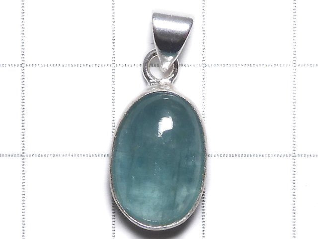 [Video][One of a kind] Sky Kyanite AA++ Pendant Silver925 NO.153