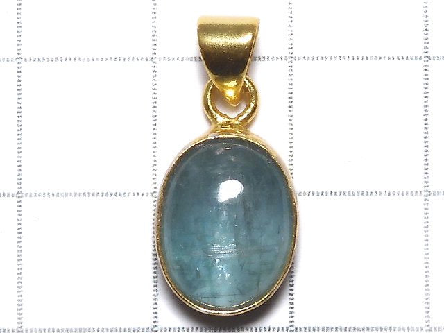 [Video][One of a kind] Sky Kyanite AA++ Pendant 18KGP NO.158