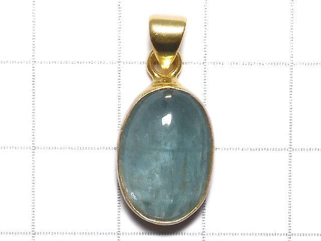 [Video][One of a kind] Sky Kyanite AA++ Pendant 18KGP NO.160