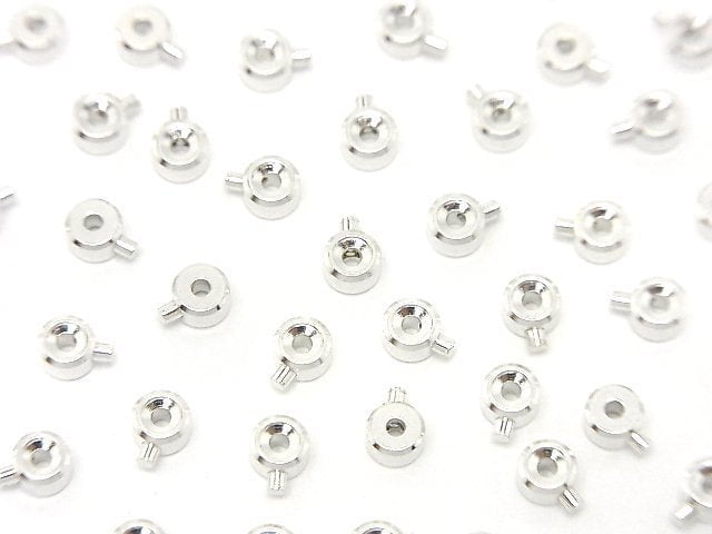 Silver925 Micro Crimp Beads No coating 2pcs