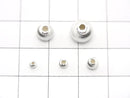 Silver925 Line Carved Round (Cat's Eye beads) [2.5mm][3mm][4mm][6mm][8mm] No coating 2pcs