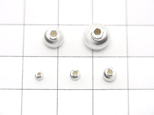 Silver925 Line Carved Round (Cat's Eye beads) [2.5mm][3mm][4mm][6mm][8mm] No coating 2pcs