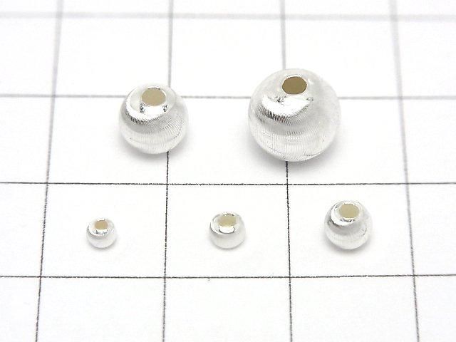Silver925 Line Carved Round (Cat's Eye beads) [2.5mm][3mm][4mm][5mm][6mm][8mm] No coating 2pcs