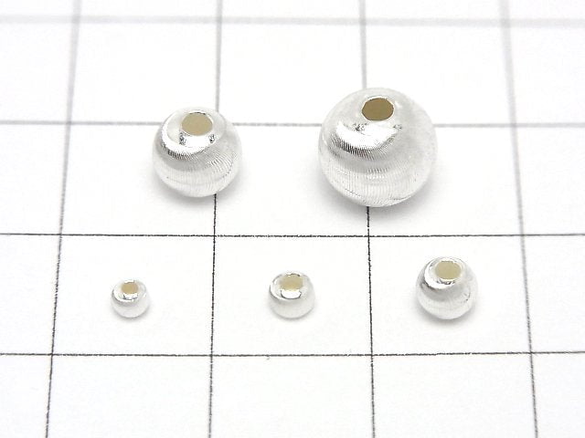 Silver925 Line Carved Round (Cat's Eye beads) [2.5mm][3mm][4mm][6mm][8mm] No coating 2pcs