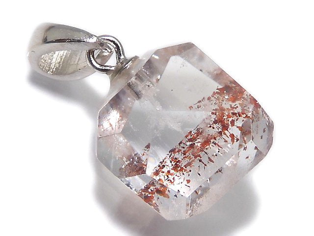 [Video][One of a kind] High Quality Lepidocrocite in Quartz AAA Pendant Silver925 NO.29