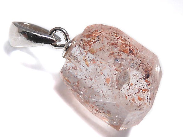 [Video][One of a kind] High Quality Lepidocrocite in Quartz AAA Pendant Silver925 NO.30