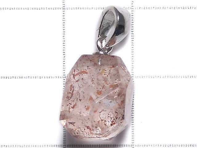 [Video][One of a kind] High Quality Lepidocrocite in Quartz AAA Pendant Silver925 NO.30