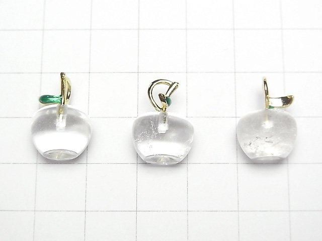 [Video] Crystal AAA - Fruit Charm [Apple] 3pcs