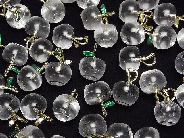 [Video] Crystal AAA - Fruit Charm [Apple] 3pcs