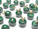 [Video]Malachite AAA Fruit Charm [Apple] 2pcs