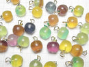 [Video] Multicolor Fluorite AAA Fruit Charm [Apple] 5pcs