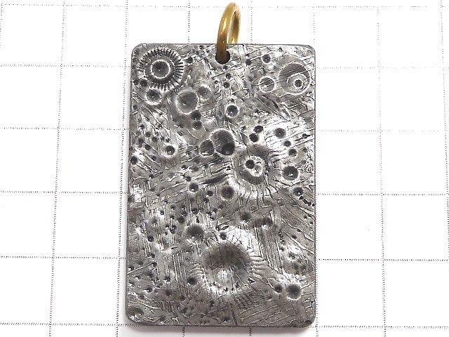 [Video][One of a kind] Meteorite (Altai meteorite) Carved Pendant NO.2