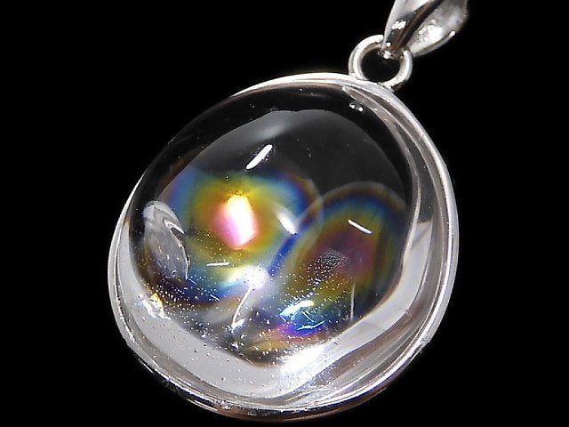 [Video][One of a kind] Iris Quartz AAA- Pendant Silver925 NO.74