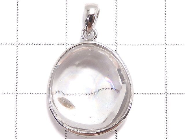 [Video][One of a kind] Iris Quartz AAA- Pendant Silver925 NO.74