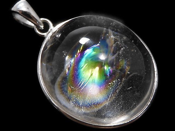 [Video][One of a kind] Iris Quartz AAA- Pendant Silver925 NO.76