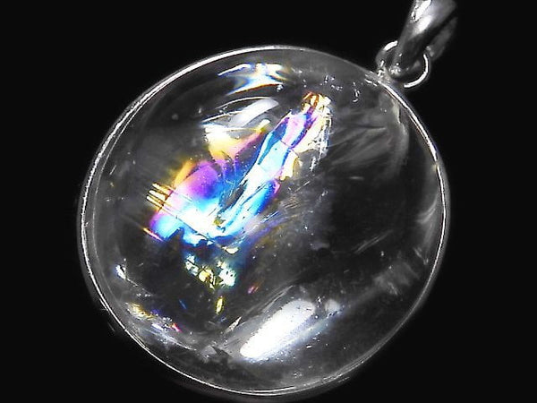 [Video][One of a kind] Iris Quartz AAA- Pendant Silver925 NO.78