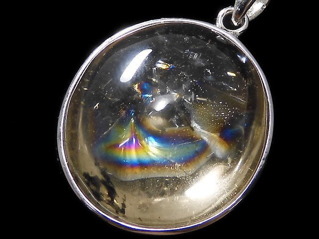 [Video][One of a kind] Iris Quartz AAA- Pendant Silver925 NO.80