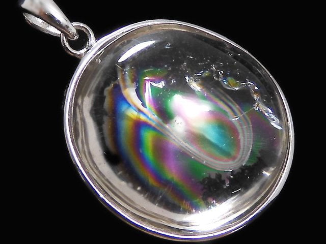 [Video][One of a kind] Iris Quartz AAA- Pendant Silver925 NO.81