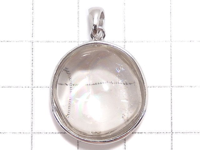 [Video][One of a kind] Iris Quartz AAA- Pendant Silver925 NO.81