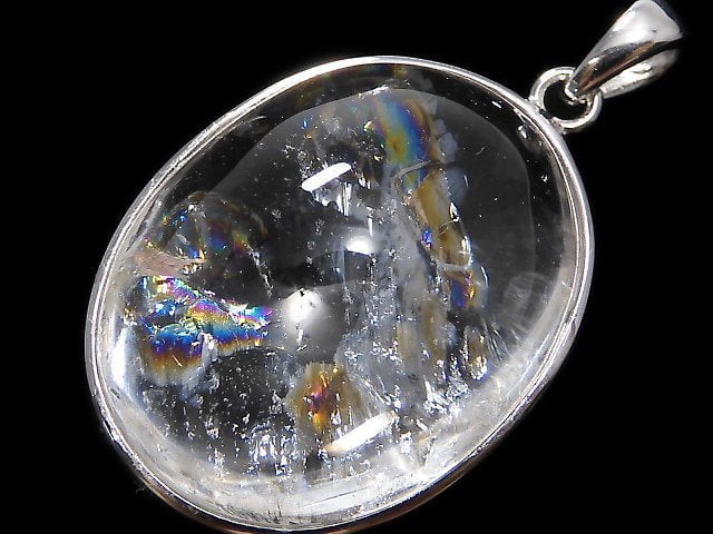 [Video][One of a kind] Iris Quartz AAA- Pendant Silver925 NO.83