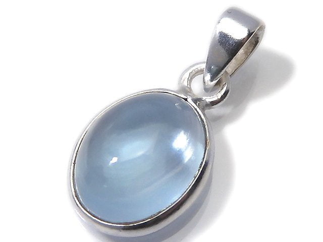 [Video][One of a kind] High Quality Sky Blue Topaz AAA Pendant Silver925 NO.125