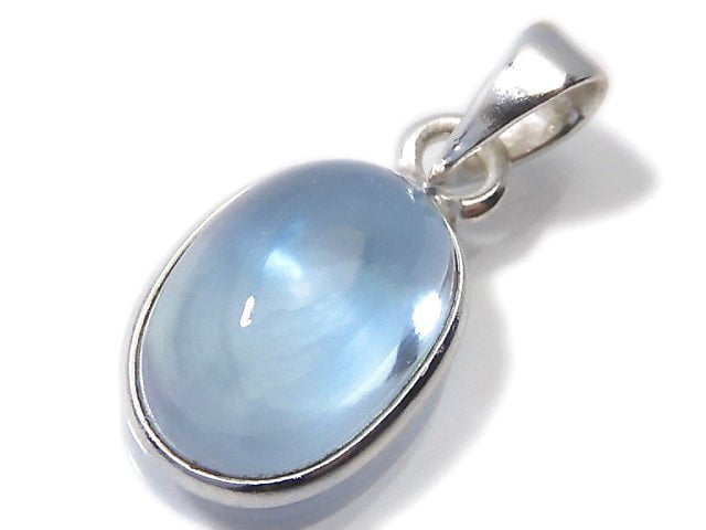 [Video][One of a kind] High Quality Sky Blue Topaz AAA Pendant Silver925 NO.126