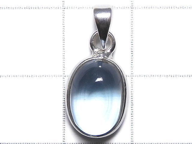 [Video][One of a kind] High Quality Sky Blue Topaz AAA Pendant Silver925 NO.126