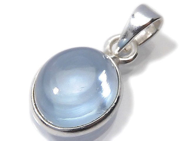 [Video][One of a kind] High Quality Sky Blue Topaz AAA Pendant Silver925 NO.129