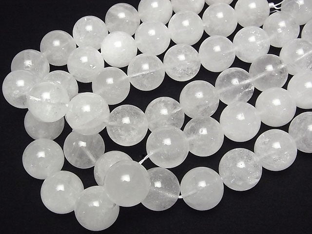 Himalayan Ice Quartz AA Round 20mm half or 1strand beads (aprx.15inch/36cm)