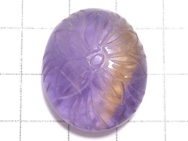 [Video][One of a kind] High Quality Ametrine AAA- Carved Loose stone 1pc NO.261