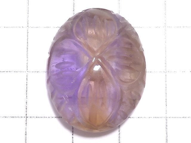 [Video][One of a kind] High Quality Ametrine AAA- Carved Loose stone 1pc NO.262